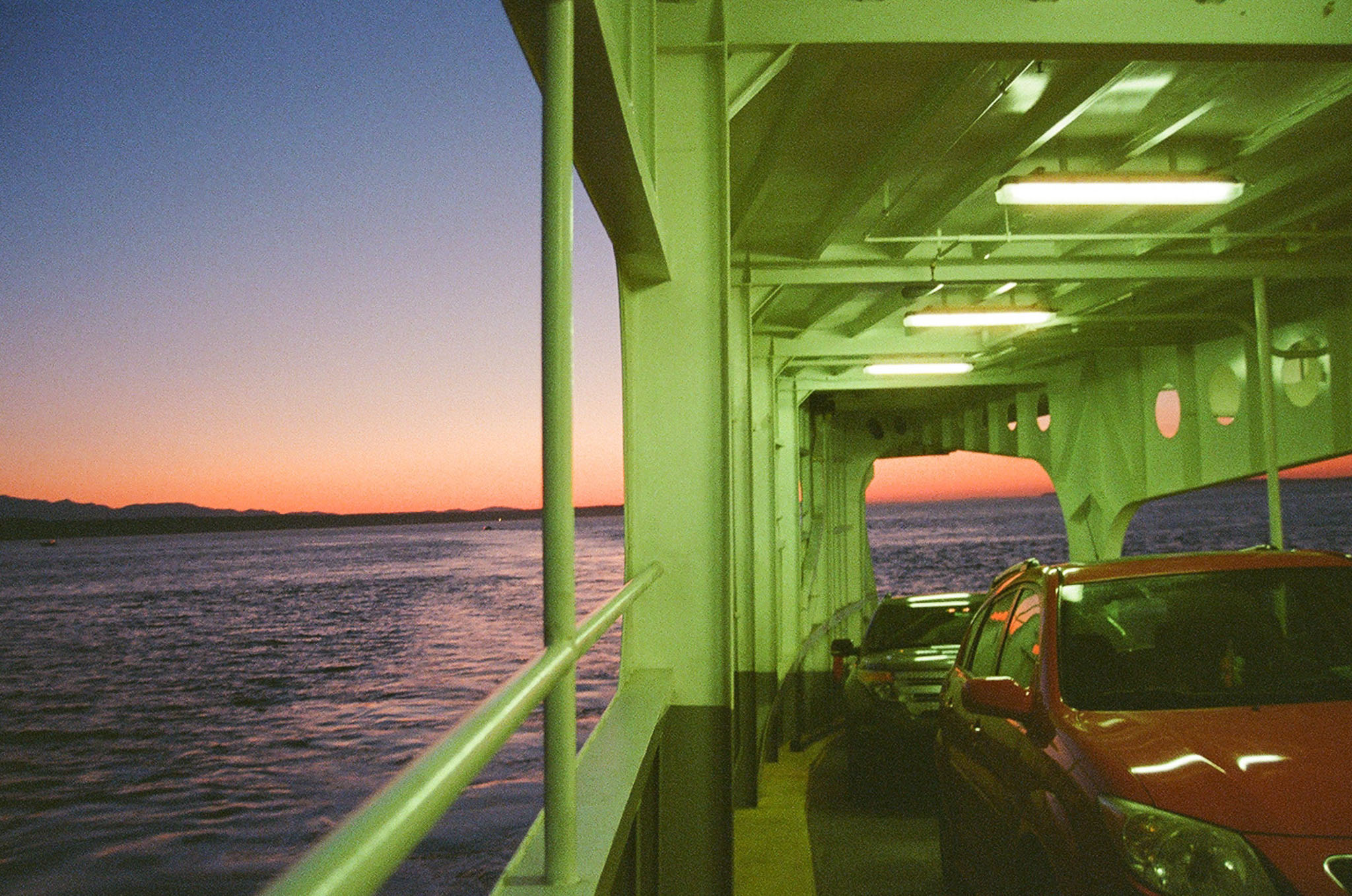Ferry at Dusck